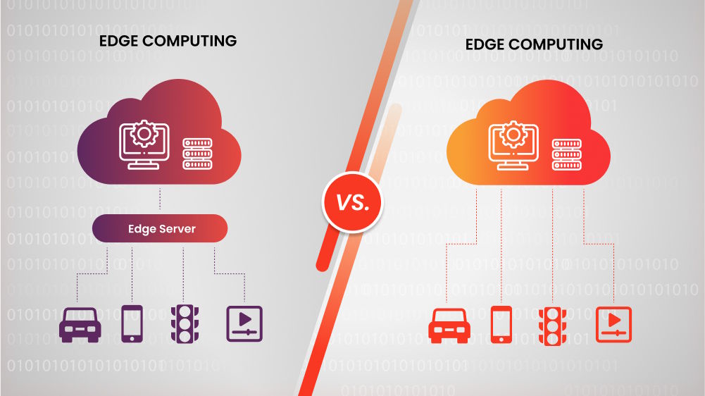 Edge computing vs cloud computing
