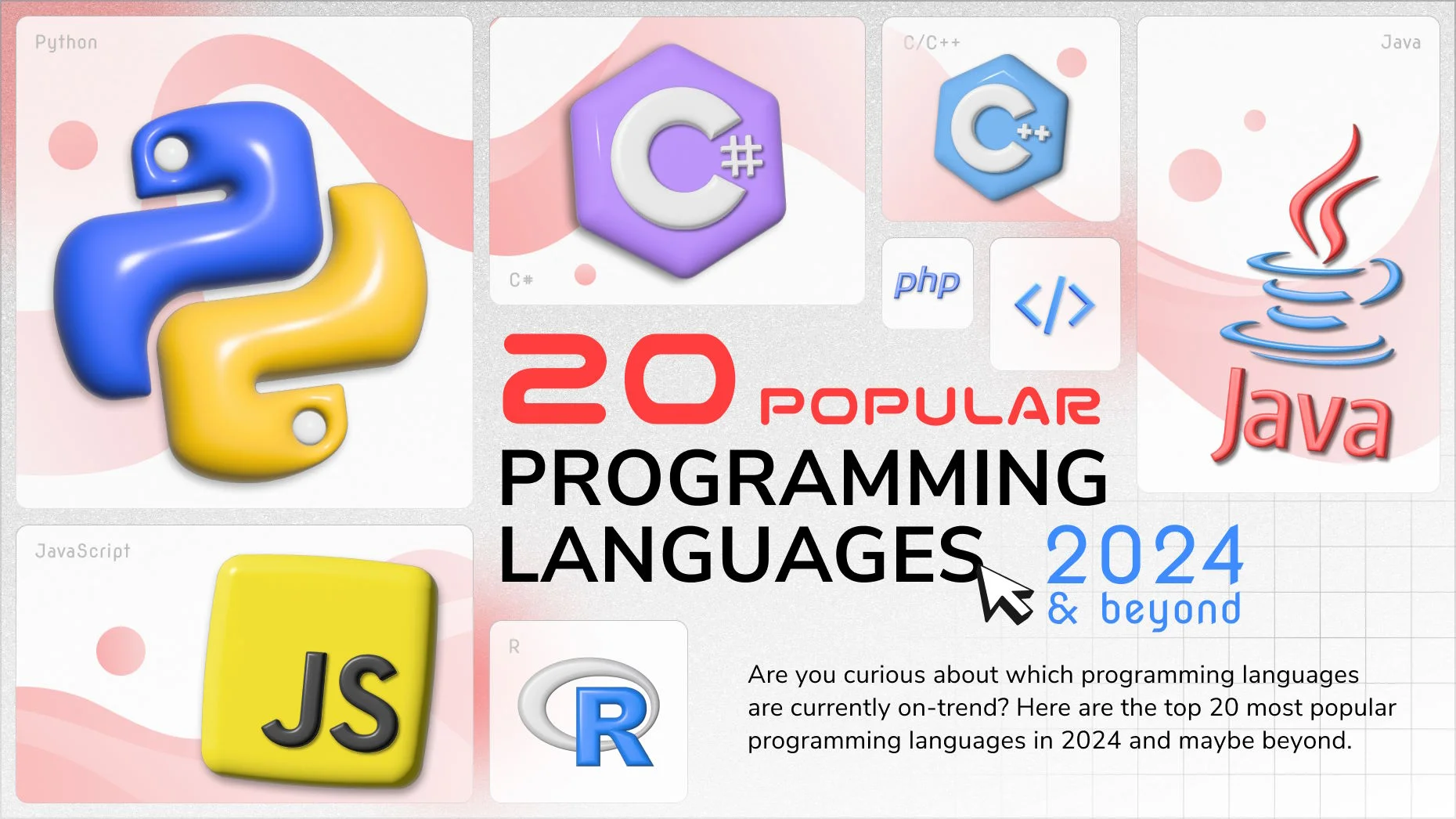 Most Popular Programming Languages in 2024 & Beyond