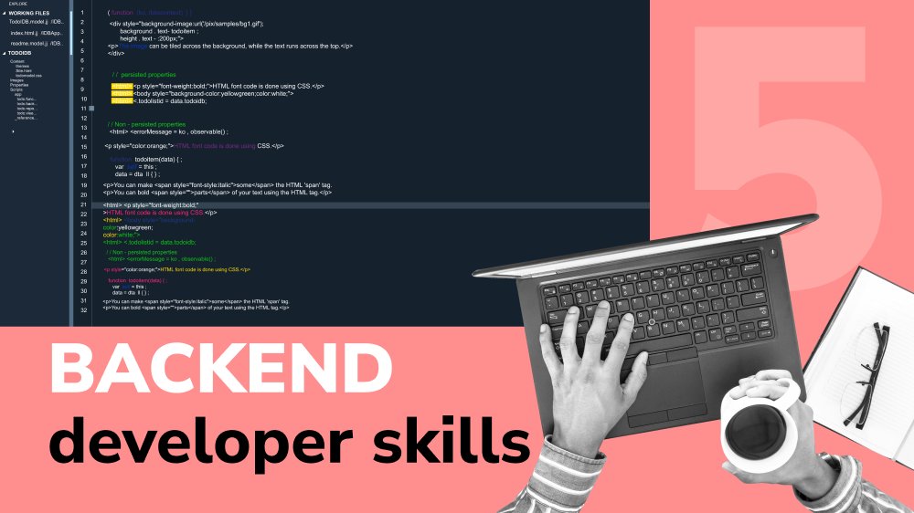 5 Backend Developer Skills You Need to Learn Today
