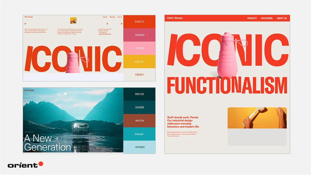 Bold & Experimental Color Palettes