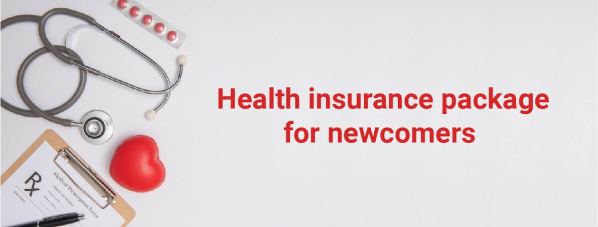 Health insurance package for new members