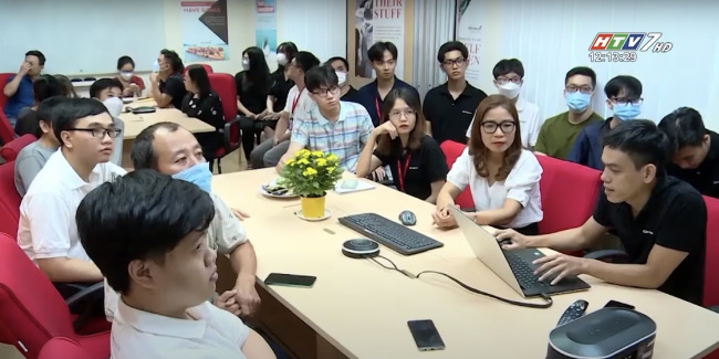 Orient being featured on Vietnam national television