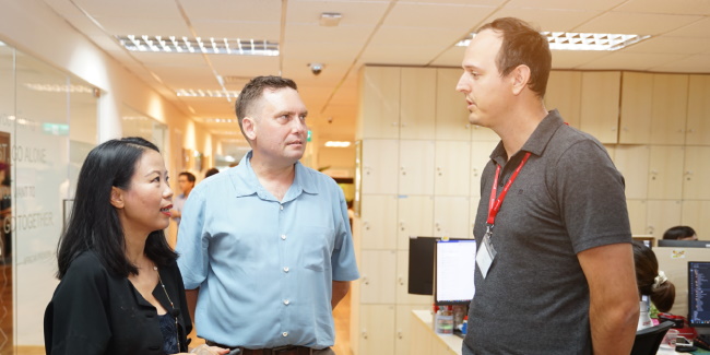 Valued clients visited Orient Software’s HQ