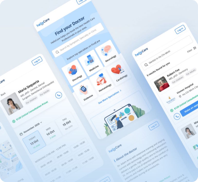 Hello Health Group (HHG) Enhanced UI/UX for Higher User Satisfaction content